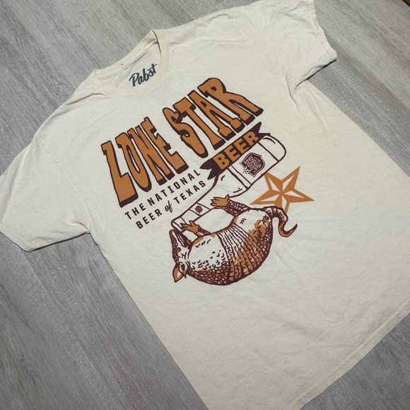 Lone Star Beer Graphic T-Shirt size large men’s urban outfitters - Picture 3 of 8